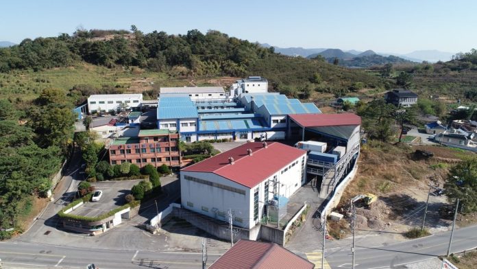 동아화성 본사는 경상남도 김해시 유하로 154-9에 있다. 동아화성 제공