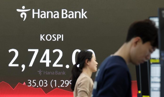 2,740대 회복한 코스피